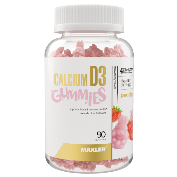 Maxler Calcium D3 90 chewables