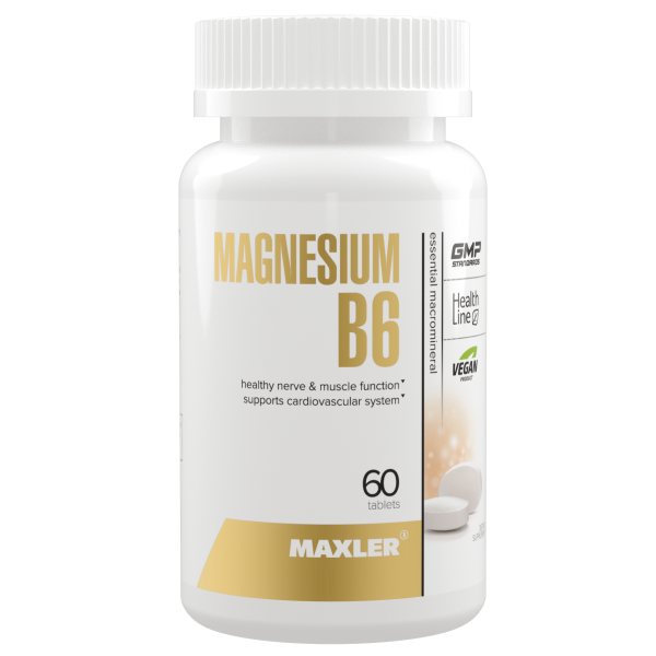 Maxler Magnesium B6 60 tablets