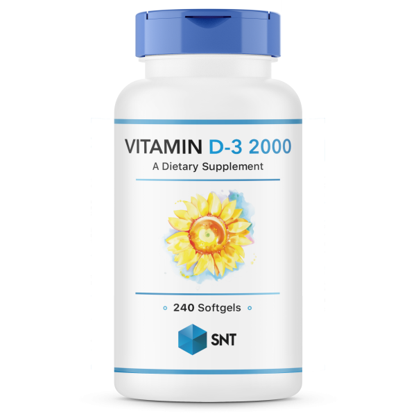 SNT Vitamin D3 2000 ME 240 softgels