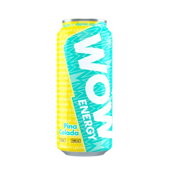 WOW Energy drinks 500 ml (Пино - Колада)