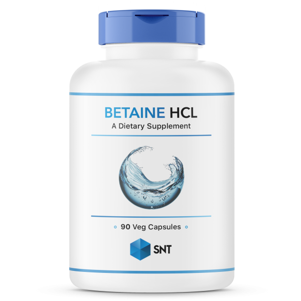 SNT Betaine HCL 648 mg 90 capsules Срок 04.12.2025