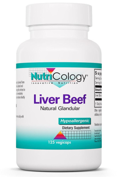 NutriCology Liver Beef 125 caps