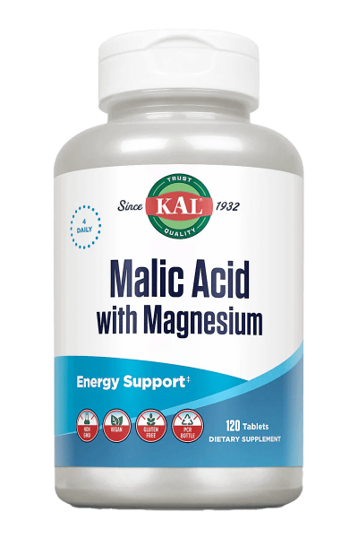KAL Malic Acid with Magnesium 120 tablets