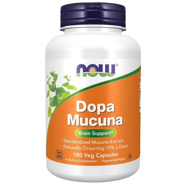 NOW Dopa Mucuna 180 veg capsules