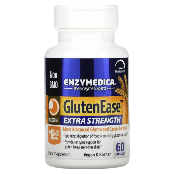 Enzymedica GlutenEase extra strength 60 capsules