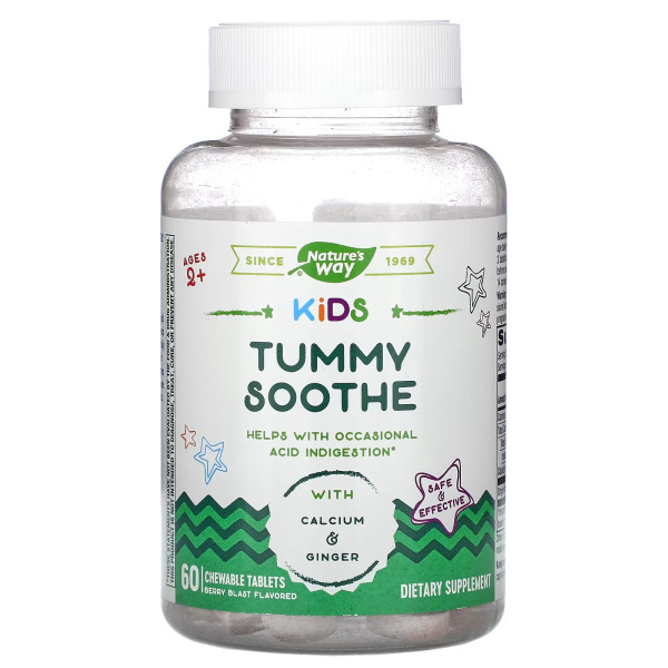 Nature's Way Kids tummy soothe 60 chewables