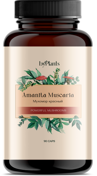 ByPlants Amanita muscaria 90 capsules