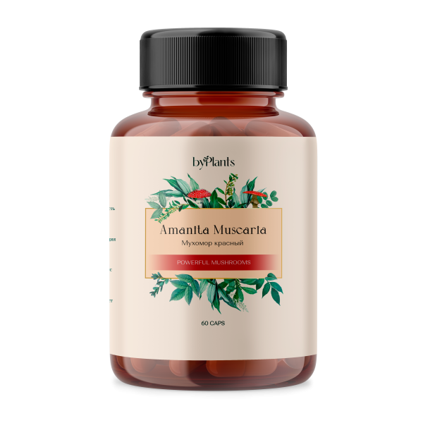 ByPlants Amanita muscaria 60 capsules