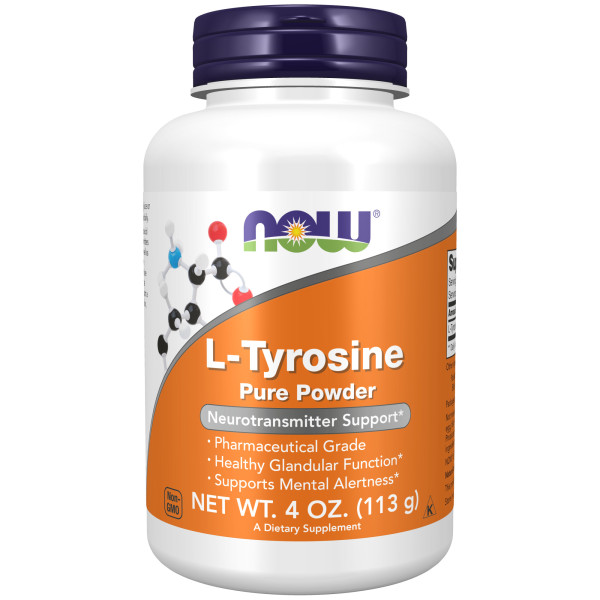 NOW L-Tyrosine Powder 113 grams