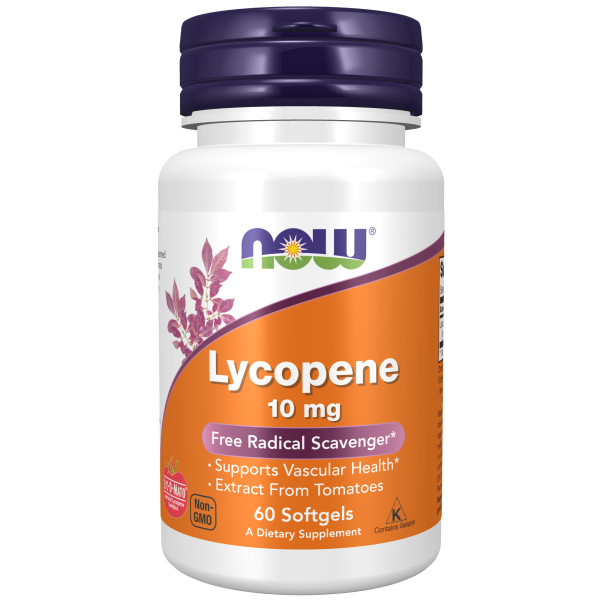NOW Lycopene 10 mg 60 softgels