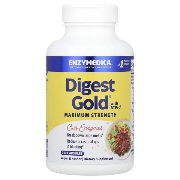 Enzymedica Digest gold with ATPro 240 capsules