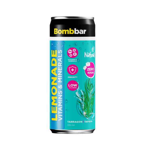 Bombbar Vitamins & Minerals 330 ml (Тархун)