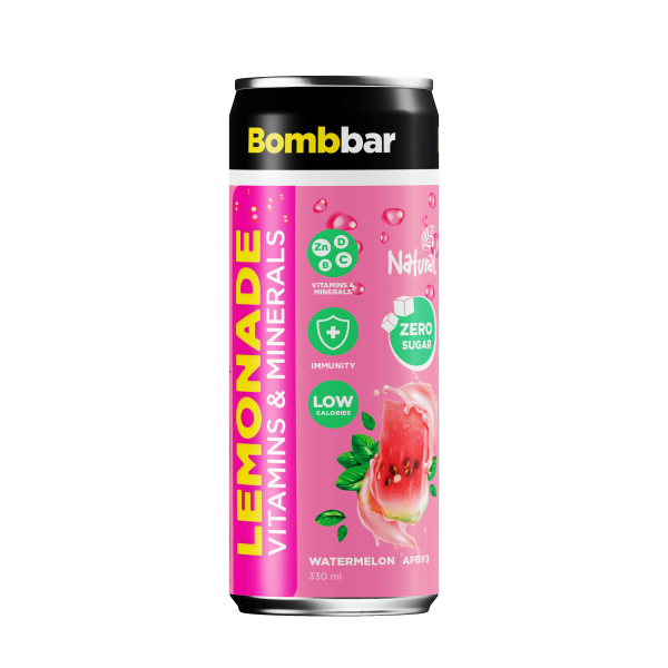 Bombbar Vitamins & Minerals 330 ml (Арбуз)