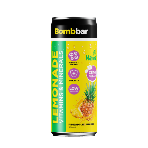 Bombbar Vitamins & Minerals 330 ml (Ананас)
