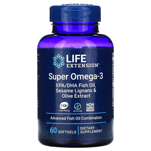 Life Extension Super Omega-3 60 softgels