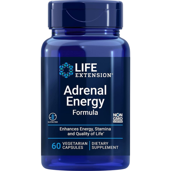 Life Extension Adrenal energy 60 veg capsules