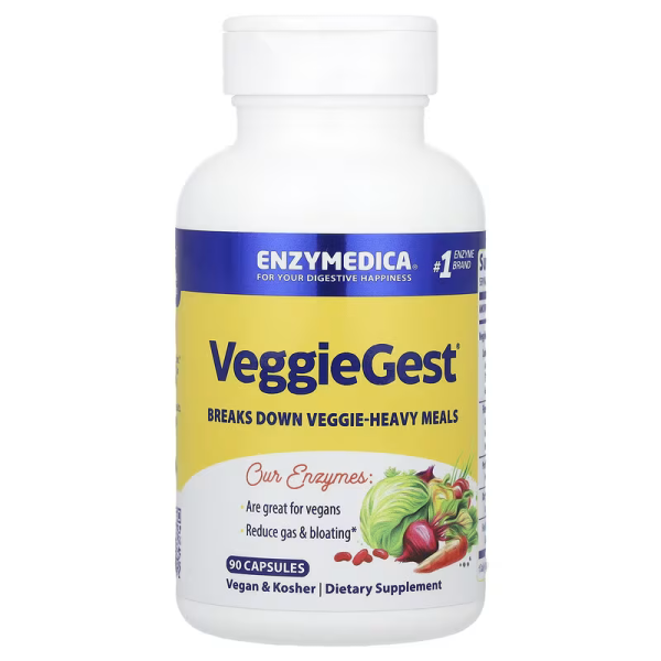 Enzymedica VeggieGest 90 capsules