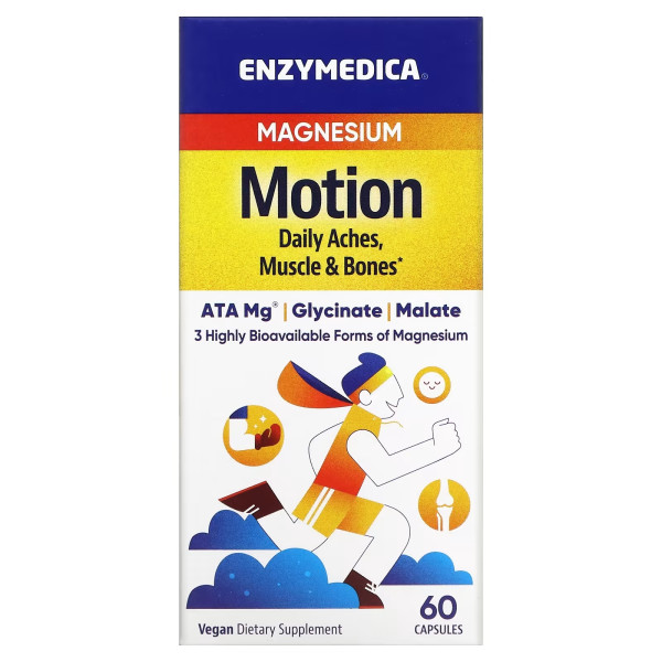 Enzymedica Magnesium motion 60 capsules