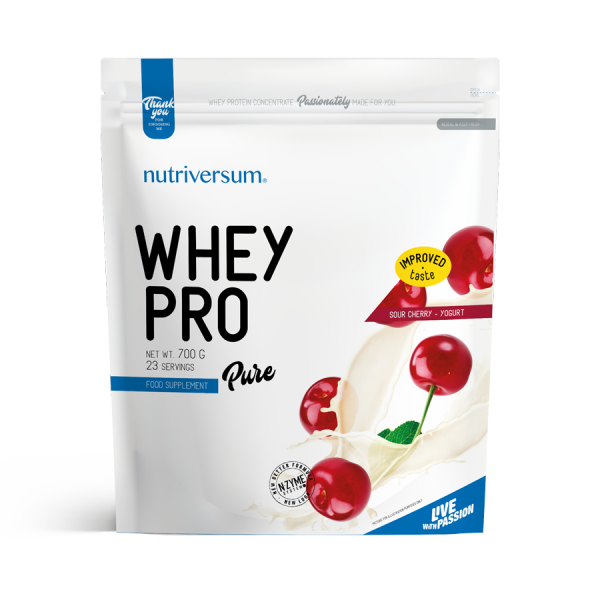 Nutriversum Whey Pro 700 grams (Вишня - Йогурт)