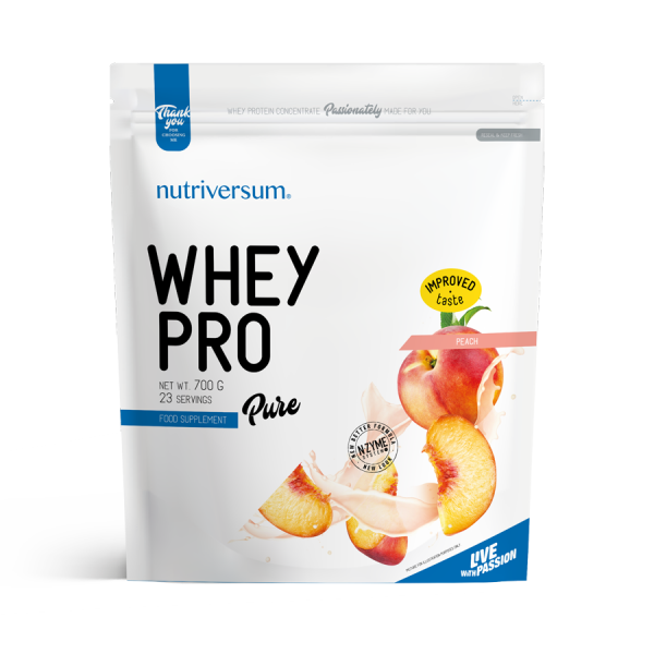 Nutriversum Whey Pro 700 grams (Персик)