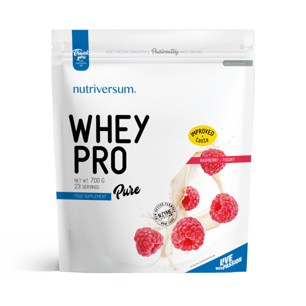 Nutriversum Whey Pro 700 grams (Малина - Йогурт)