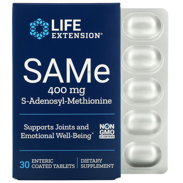 Life Extension SAMe 400 mg 30 tablets