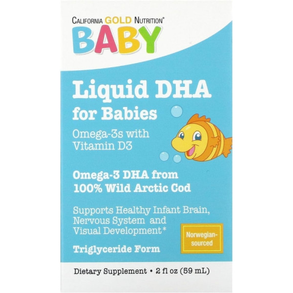 California GOLD Nutrition Baby's DHA 59 ml