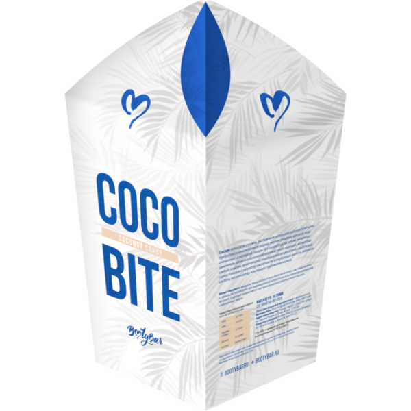 BootyBar Coco Bite 180 grams (Темный шоколад)