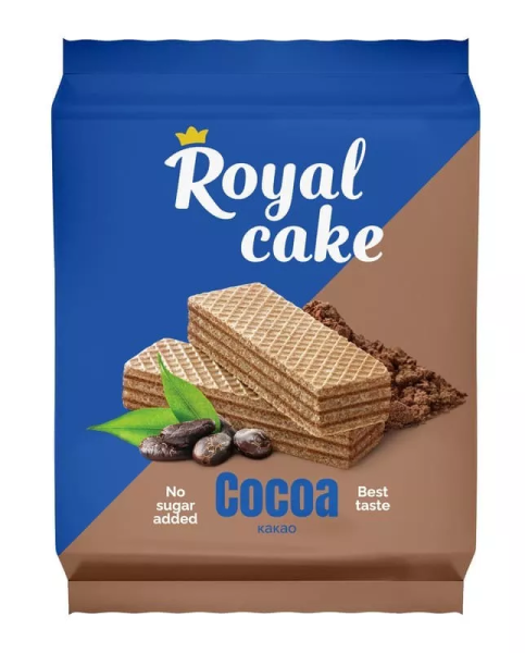 Protein Rex Royal Cake вафли 120 grams (Какао)