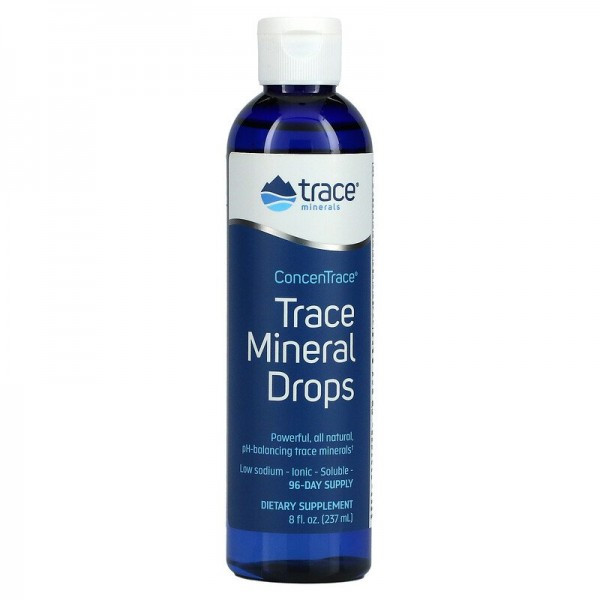 Trace Minerals ConcenTrace minerals drops 236 ml