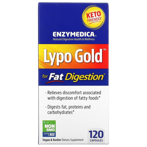 Enzymedica Lypo Gold 120 capsules