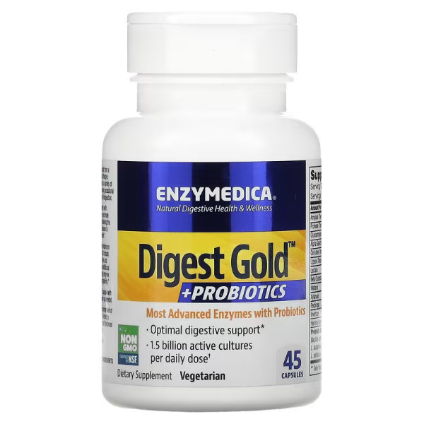 Enzymedica Digest gold + probiotics 45 capsules