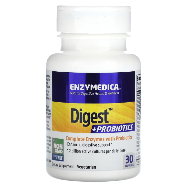 Enzymedica Digest + Probiotics 30 capsules