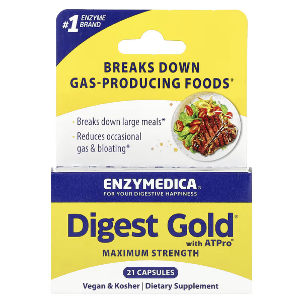 Enzymedica Digest gold with ATPro 21 capsules