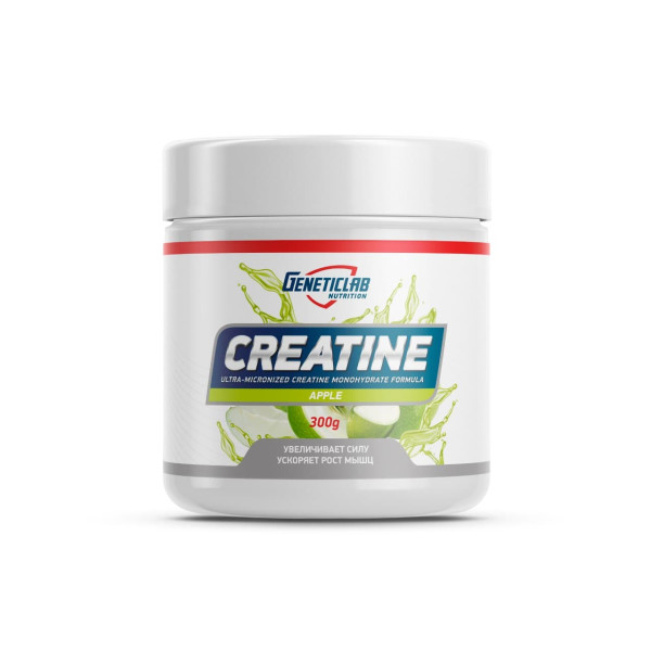 Geneticlab Creatine flavors 300 grams (Яблоко)