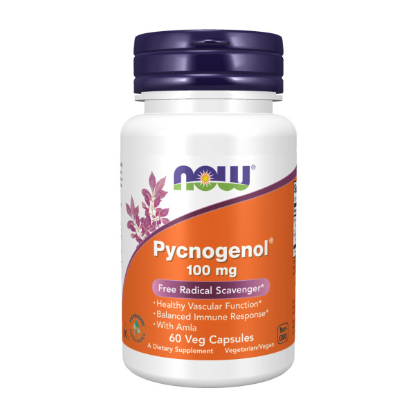 NOW Pycnogenol 100 mg 60 veg capsules