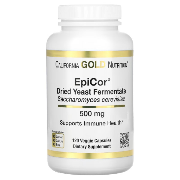 California GOLD Nutrition Epicor 500 mg 120 veg capsules
