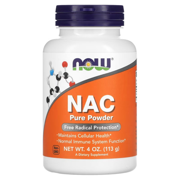 NOW NAC Pure Powder 113 grams