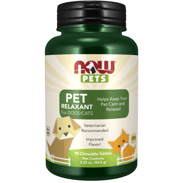 NOW Pets Relaxant for dogs/cats 90 chewables Срок 31.12.2025
