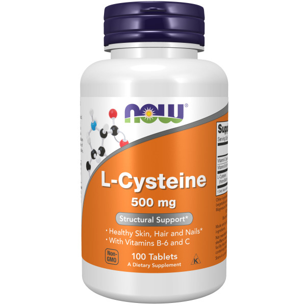 NOW L-Cysteine 500 mg 100 tablets