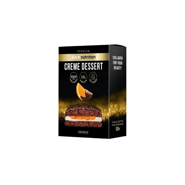 Atech Nutrition CREME DESSERT 50 grams (Апельсин в глазури)