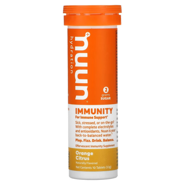 Nuun Hydration Immunity 10 tablets (Апельсин и цитрус)