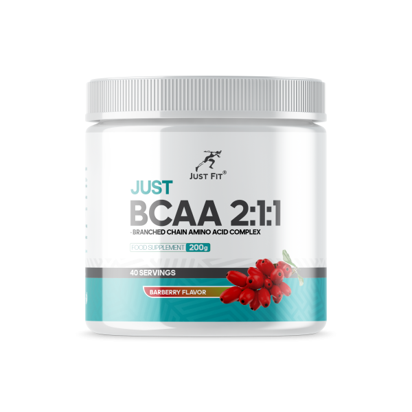 Just Fit BCAA 2:1:1 200 grams (Барбарис)