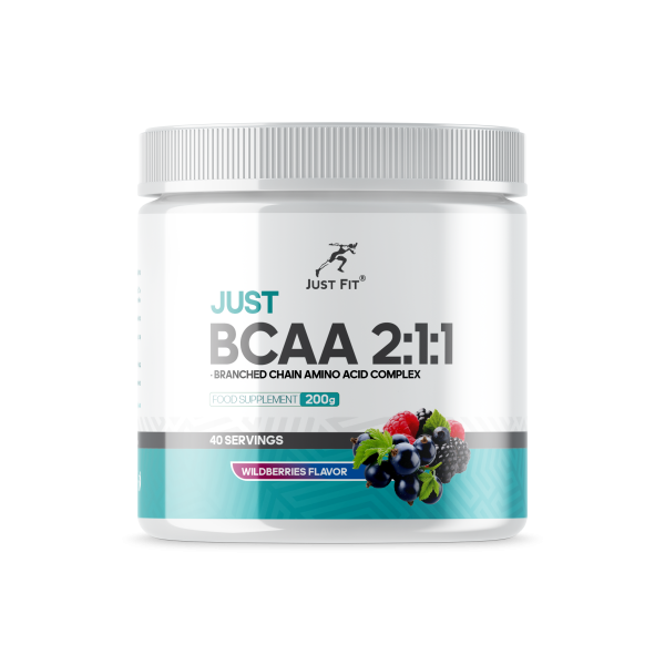 Just Fit BCAA 2:1:1 200 grams (Лесные ягоды)