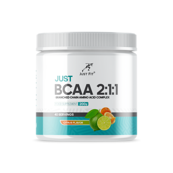 Just Fit BCAA 2:1:1 200 grams (Цитрусовый  микс)