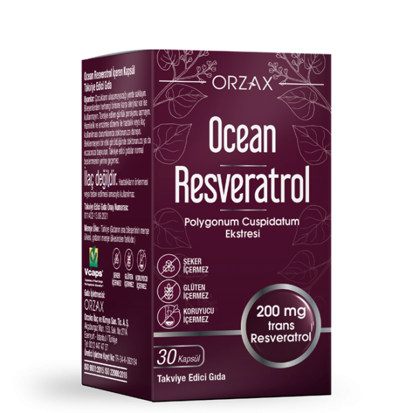 Orzax Ocean Resveratrol 30 capsules