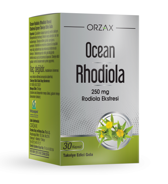 Orzax Ocean Rhodiola 250 mg 30 capsules