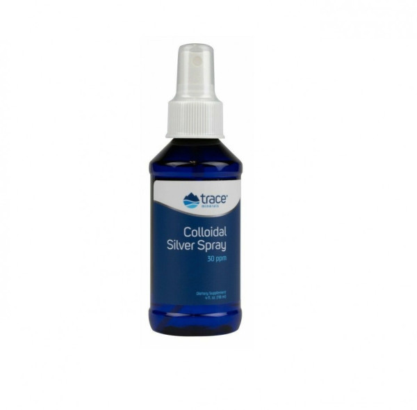 Trace Minerals Colloidal Silver 30 ppm - Spray-118 ml