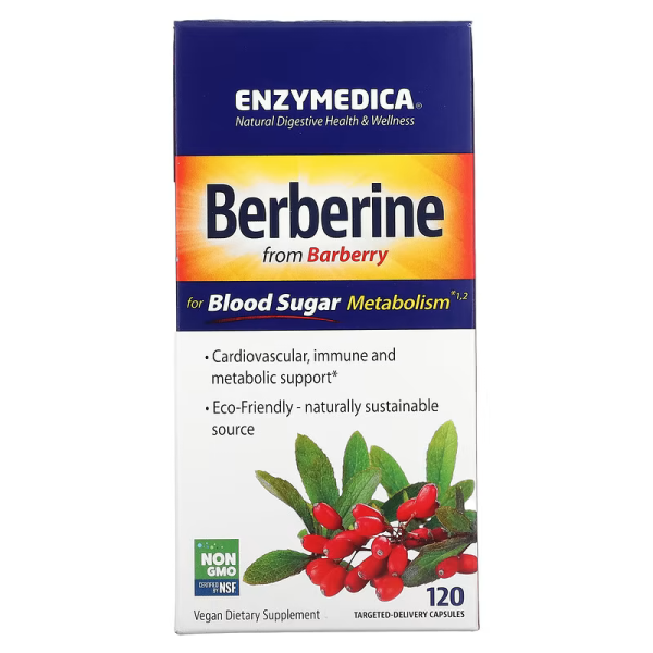 Enzymedica Berberine 120 capsules