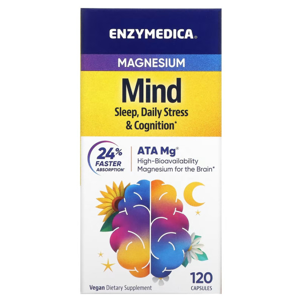Enzymedica Magnesium Mind 120 capsules